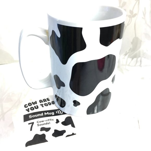 Cow are You Today Talking Coffee Mug NWT - Picture 1 of 11